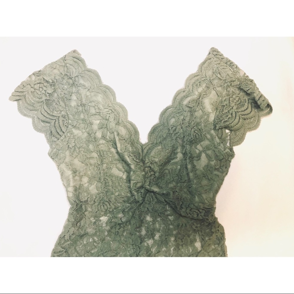 Sage Lace Bodysuit